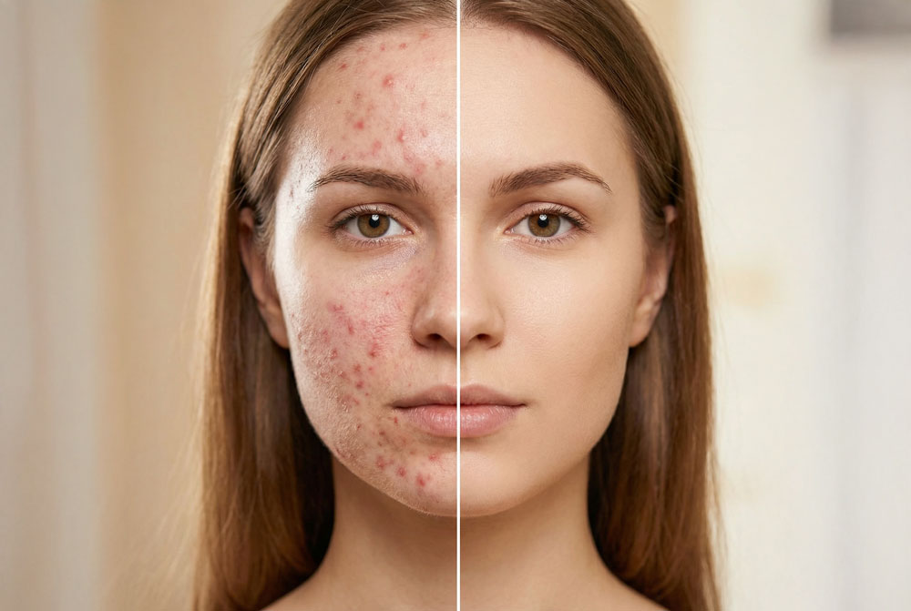 Aknebehandlung Behandlung