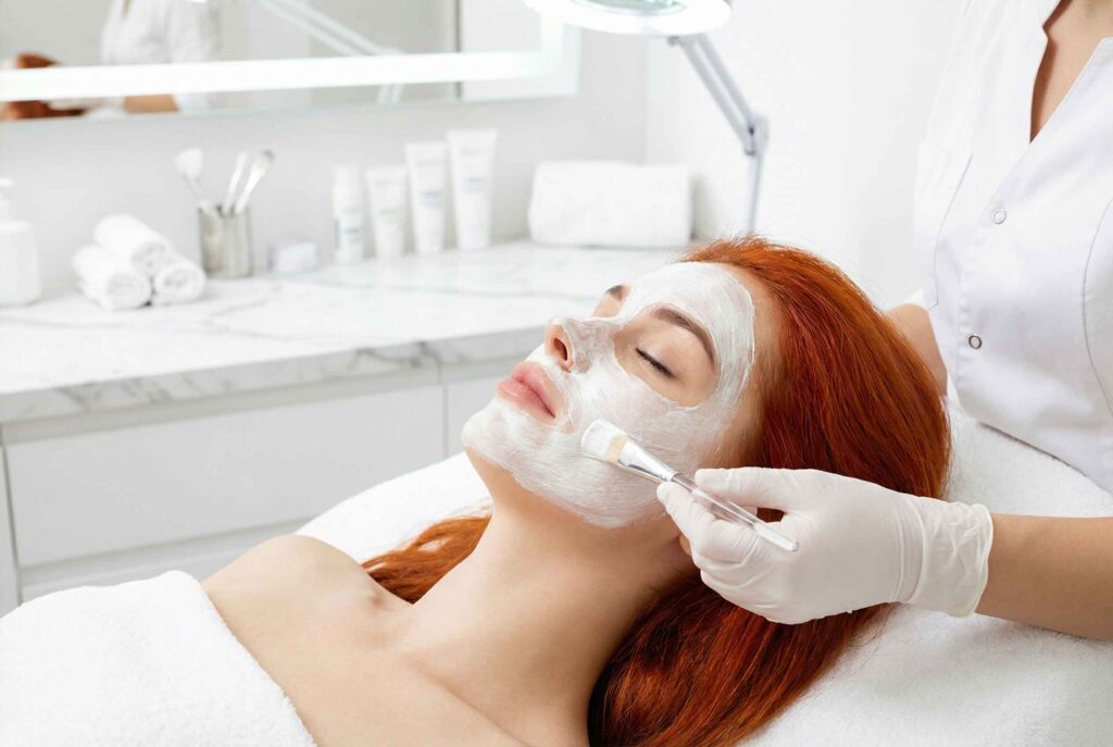 Gesichtsbehandlung Behandlung