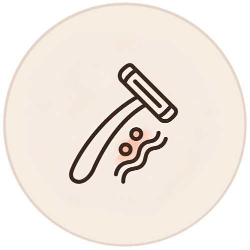 Rasurbrand-&-Irritationen