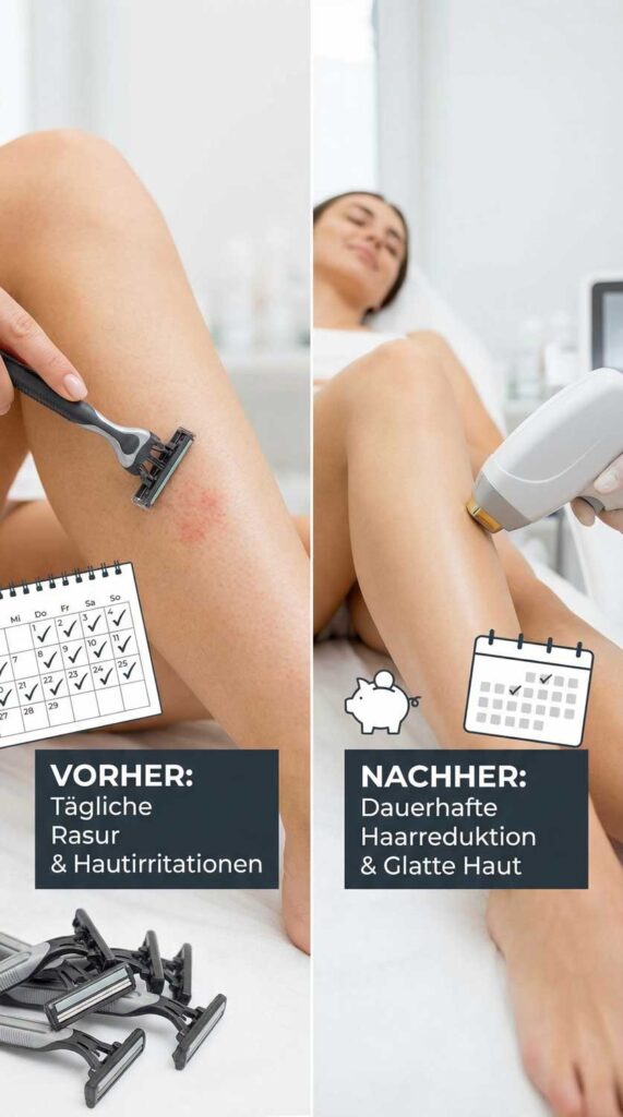 Vorteile der Laser Haarentfernung