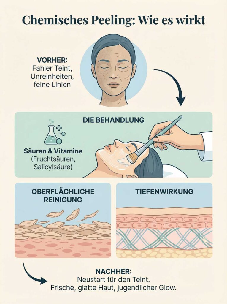 Was ist ein chemisches Peeling?