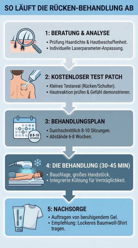 So läuft die Rücken-Behandlung bei uns ab